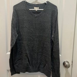 Brand new Mens V-neck grey sweater